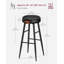 Ide Upholstered Counter Stool with Metal Frame-477764699-478538846