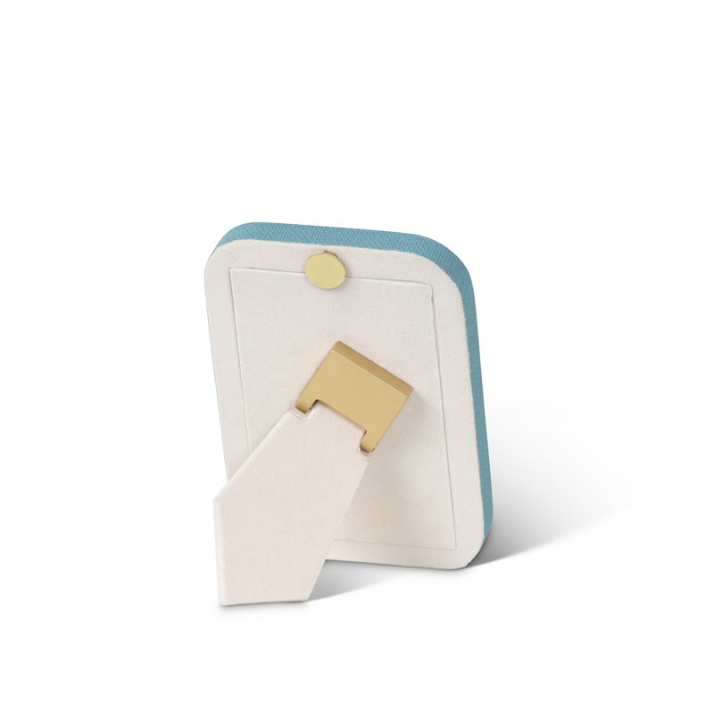 Rectangle Picture Frame, Mistral Blue, 4" W x 6" H