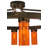 Clark Glass Semi Flush Mount