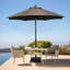 125 Lb. Free Standing Umbrella Base with Wheels
