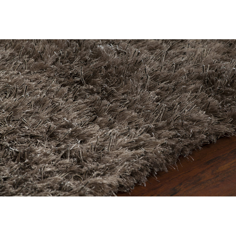 Dior Brown Area Rug, Rectangle 2' x 3', Light Brown