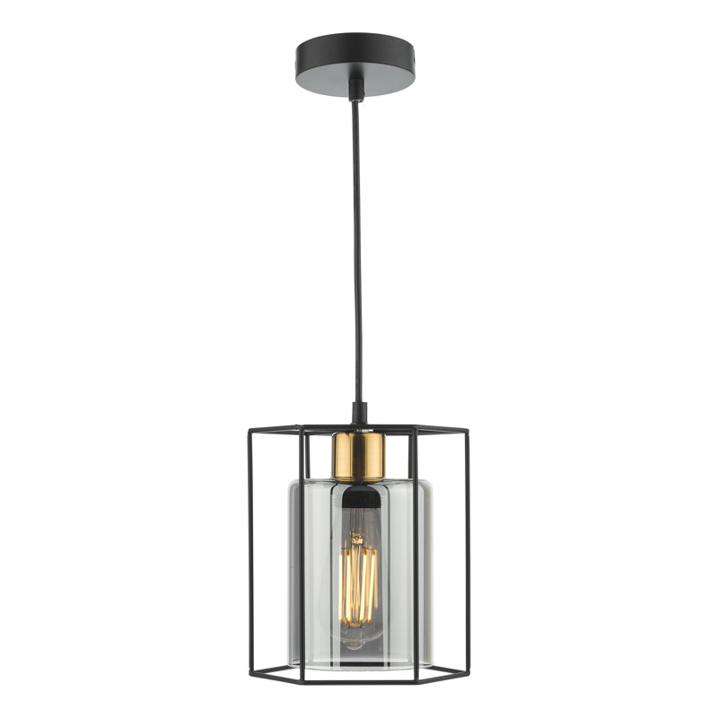 1 - Light Matt Black Pendant