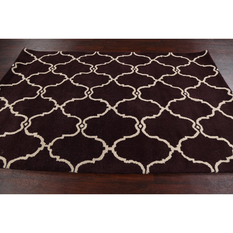 Wool Geometric Indoor Rug