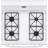 30" 4.8 cu. ft. Freestanding Gas Range-50817323