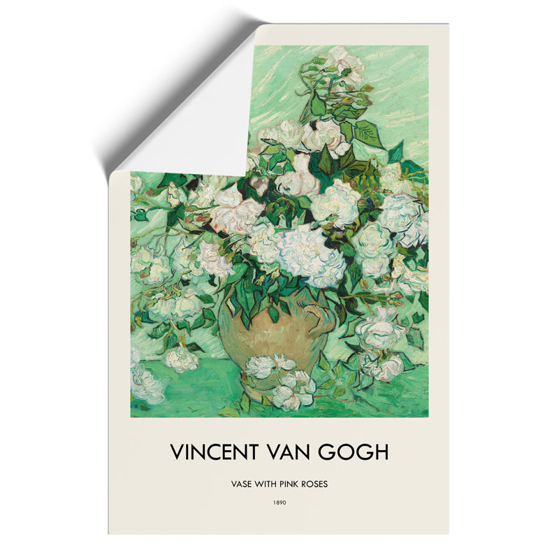 Roses Print by Vincent van Gogh - Frameless Print, 59cm H x 42cm W x 0.1cm D