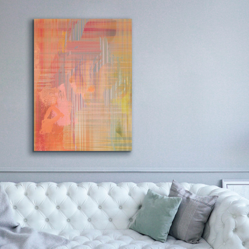  «Cyber Composite 2» par Victoria Barnes, art mural sur toile, 40 po x 54 po