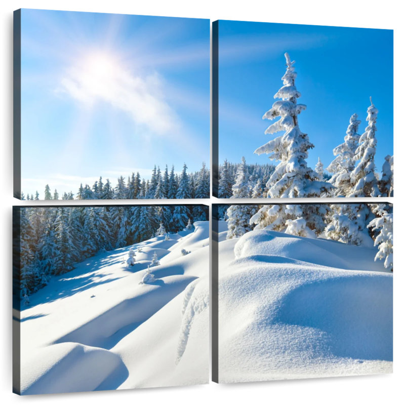 Alvord Sunny Day Winter, 57" H x 57" W