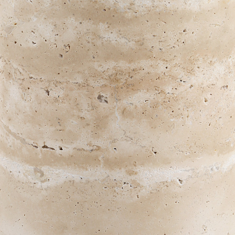 Eatontown Travertine Accent Table