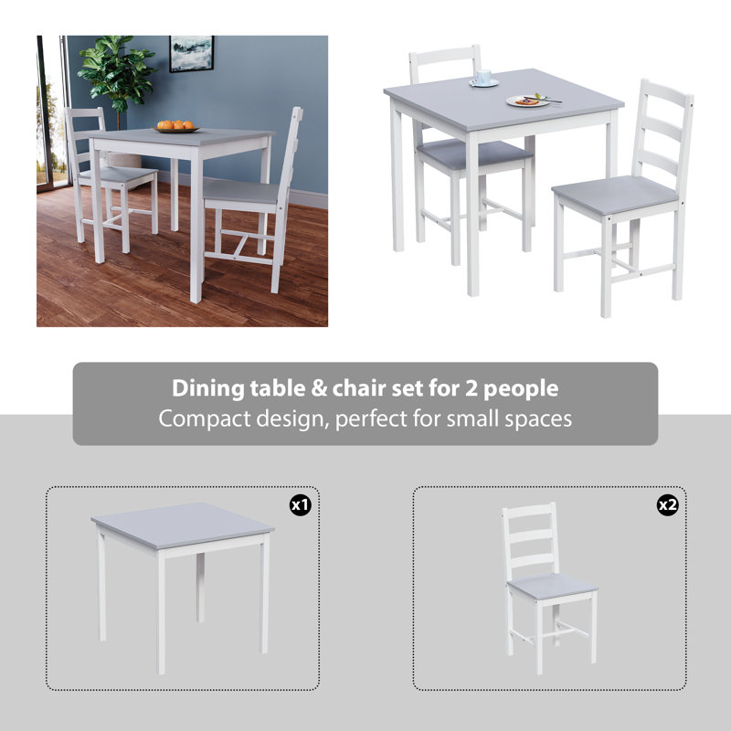Roseleaf 2 - Person Dining Set