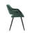 Shelton Velvet Dining Chair with Metal Legs-1594125535