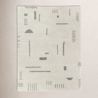 Morin Geometric Shag Rug