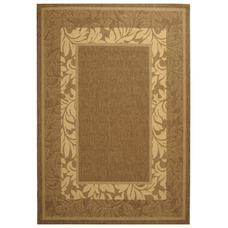 Herefordshire Performance Floral Indoor/Outdoor Area Rug, Rectangle 4' x 5'7"