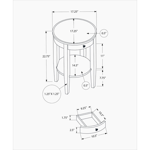 Dimensions du produit