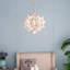 Lustre en bois 6 lumières