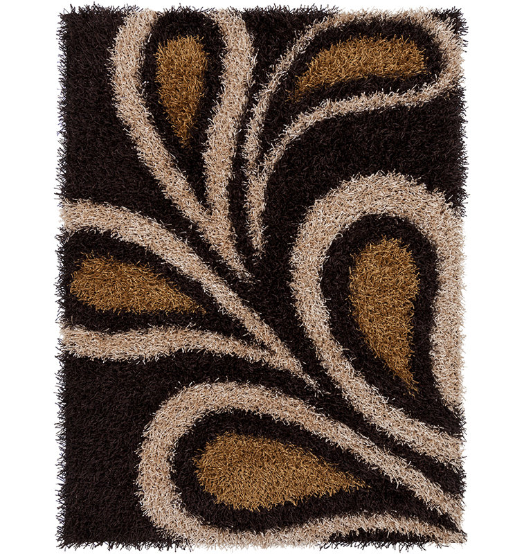 Tapis de zone noire Milstead, 5 pi x 7 pi