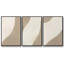Neutral Stitches I - Ensemble de 3 reproductions sur toiles-97708616-97708617