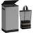 Laundry Hamper With Lid 100L Large & Tall Collapsible Laundry Basket, Clothes Hamper With Bag Removable Easy To Carry, Dirty Hampers For Bedroom, Bathroom, Dorm, College, Grey