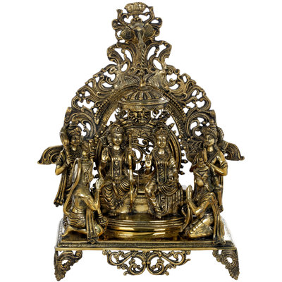 23 po Rama Durbar en laiton | Fait à la main | Fabriqué en Inde