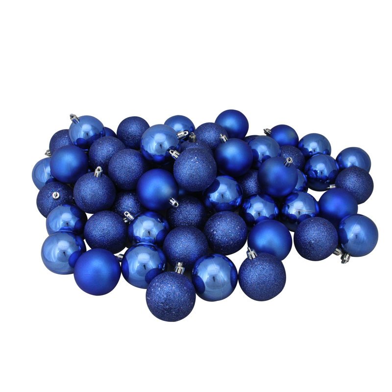 Boule de Noël incassable, Bleu somptueux