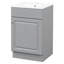 [Vidéo] Meuble-lavabo de 20 po avec lavabo, meuble-lavabo avec tablette de porte et tablette réglable, gris-326708427