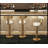 Adjustable Gold Bar Stools Frangia, Counter Height Frangia with Back BarStools for Kitchen Island Home Bar(1PCS)