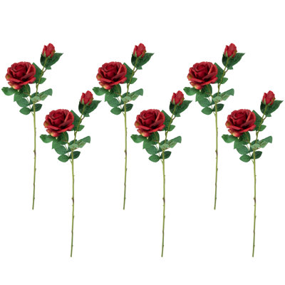 26 " Polyester Rose Arrangement