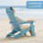 All Weather Outdoor Folding AdirondackChair (Set of 4)-96213318
