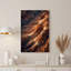" Layered Red Rock Canyon In Rust And Cream Light " Painting Print-926417167