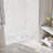 60" x 30" Rectangular Acrylic Single Threshold Shower Base with Left Drain - Triple Flange Alcove Shower Pan with Slip-Resistant Floor-101430101-129241479