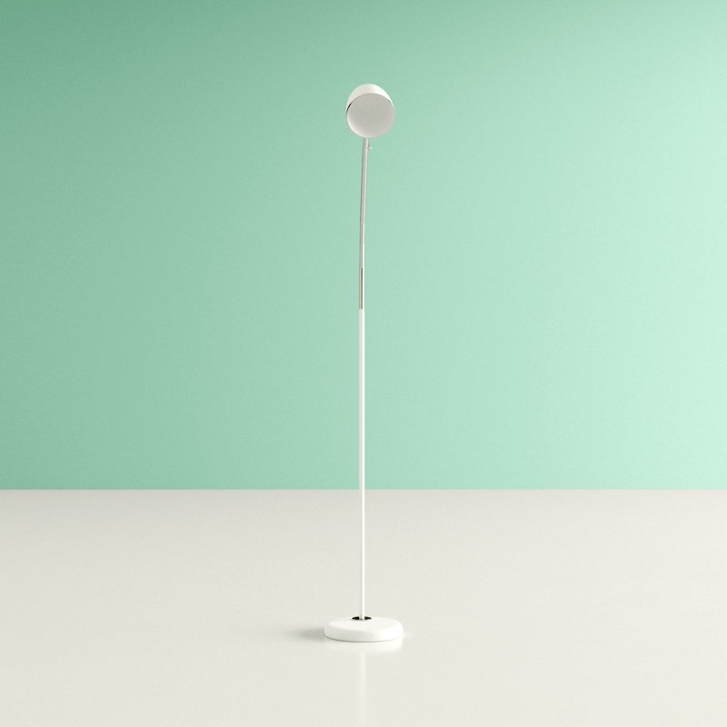 Eivind 145cm Task Floor Lamp, White