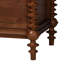 Ensemble de chambre à coucher Dameko 4 pièces avec tables de chevet à 2 tiroirs, format Queen, brun noyer-576408032-576408034