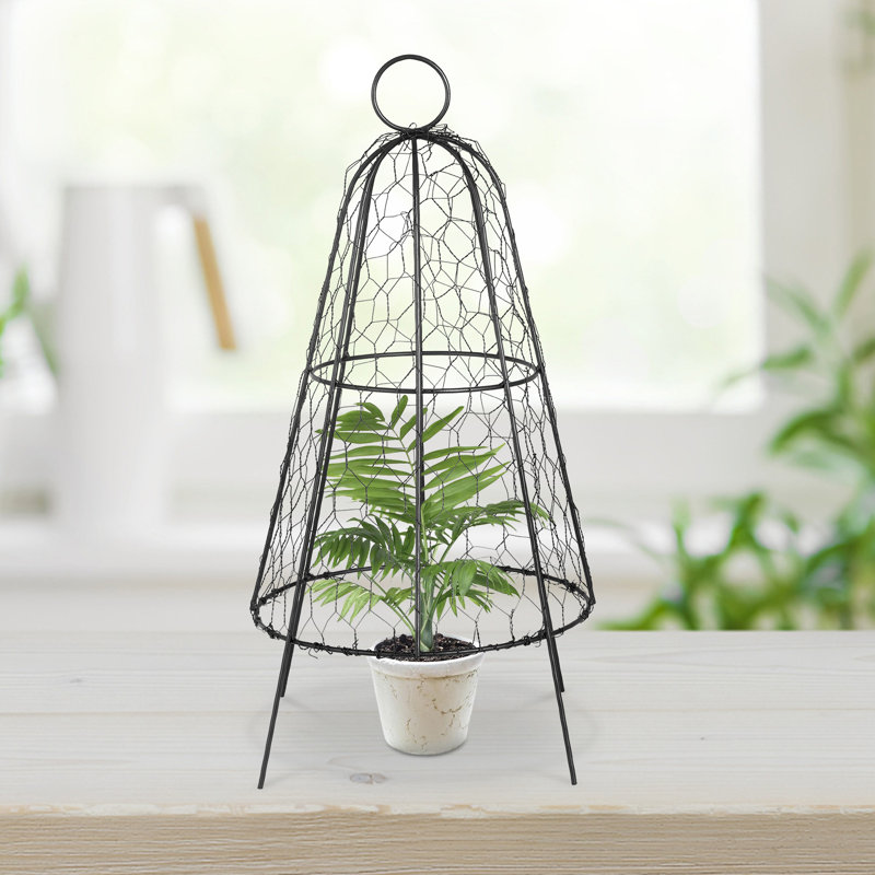 Cloche en métal pour poulet VEVOR, 6 paquets de 12,2 po de diamètre x 20 po de hauteur,