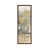 Toile avec cadre en bois brun classique est en rupture de stock