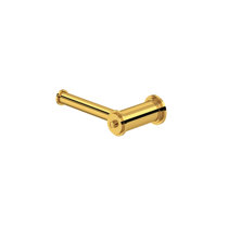 Clearview Collection Euro Style Free Standing Toilet Paper Holder - Unlacquered Brass / Twisted - Allied Brass