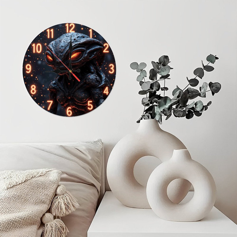 Horloge murale Alien