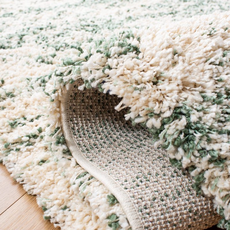 Striped Area Rug, Square 213 cm