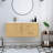 Razza 42" Single Wall Mounted Bathroom Vanity with Cultured Marble Top and Integrated Sink-144459802-142146891