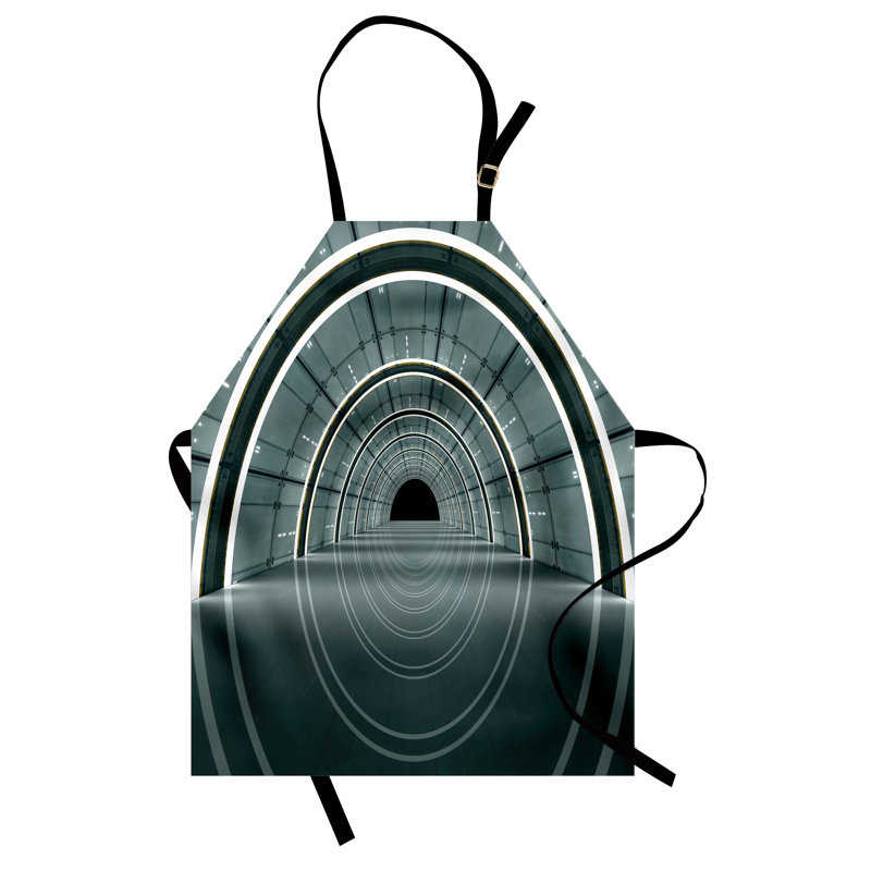 No Pattern Bib Apron