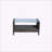 Rectangular Outdoor Coffee Table , 20.5 " W 34.6 " D