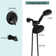 2 In 1 Shower Faucets Set With 6 Function Hand Shower & Tub Faucet