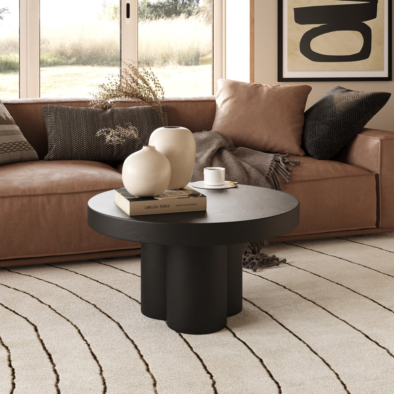 Table basse Kenneth, Noir