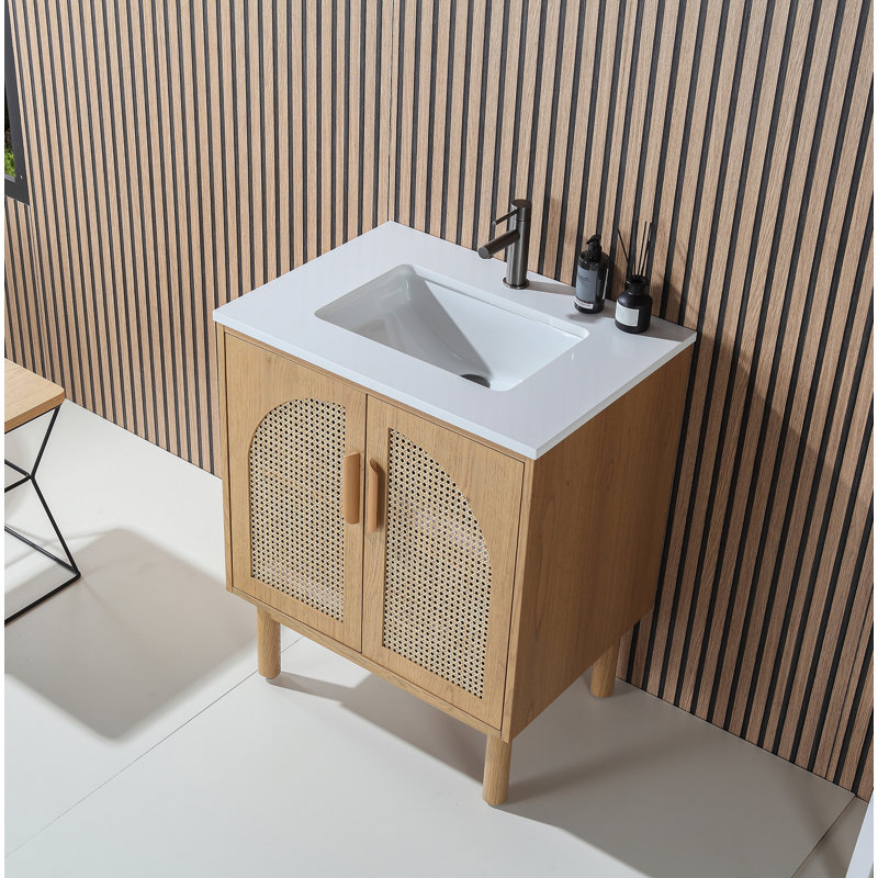 Nara 30" W Single Vanity, Yellow