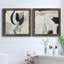 La recherche I - ensemble de 2 reproductions d'art sur toile-1377416294-1377416302