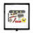 Plastic 8 Compartment Makeup Organizer