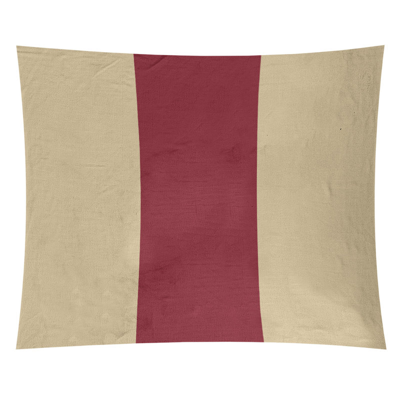 Tapisserie de polyester Arizona, H 68 po x l 80 po x P 2 po, Sable du désert / rouge brique / sable du désert