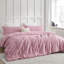 Ensemble d'édredon surdimensionné rose bonbon Comon-93004398