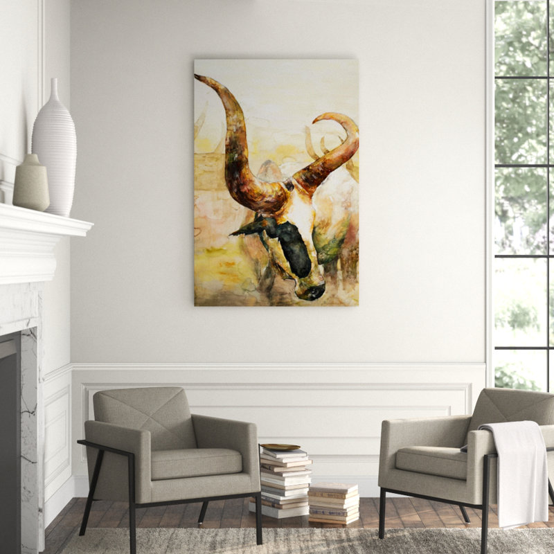 Royal Moo Painting by Beverly Fuller, Plexi, 60" H x 40" W