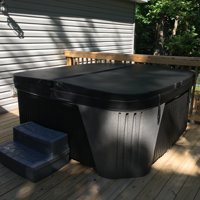 AquaRest Daydream 4500 6-Person 45-Jet Plug and Play Hot Tub with Waterfall