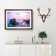 View of the Sunset in India in Abstract - Picture Frame Graphic Art Print