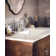 Ronan Two-Handle 4" Centerset Modern Bathroom Faucet with Push-Down Drain